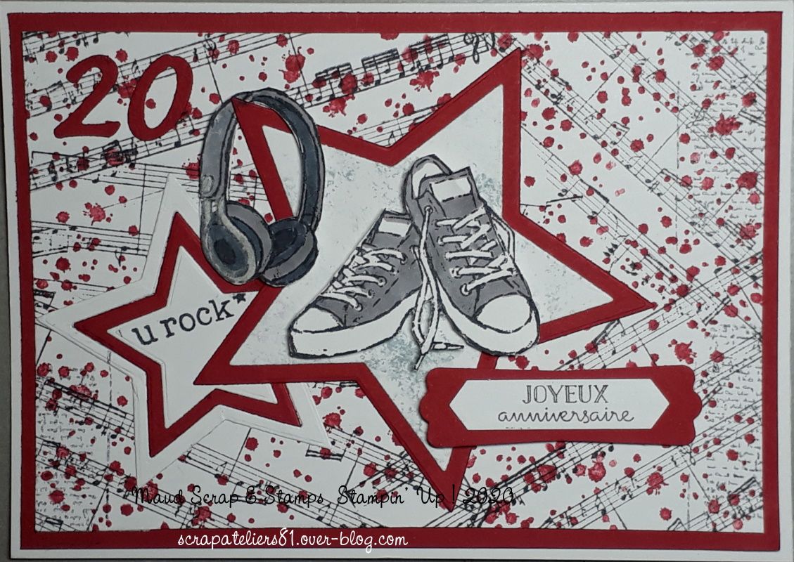 Carte D Anniversaire Pour Les Ans De Margot M Scrap Stamps 81