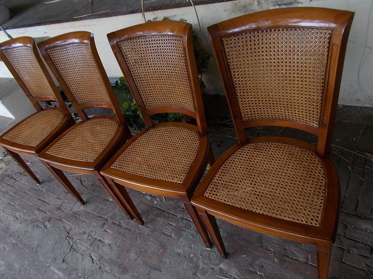 Chaises avec cannages modernes