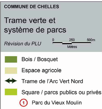Parc des Saules au bord de Marne et futur PLU