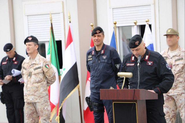 Iraq:il Colonnello Facciorusso nuovo Comandante della Police Task Force nell'operazione&quot;Inherent Resolve&quot;