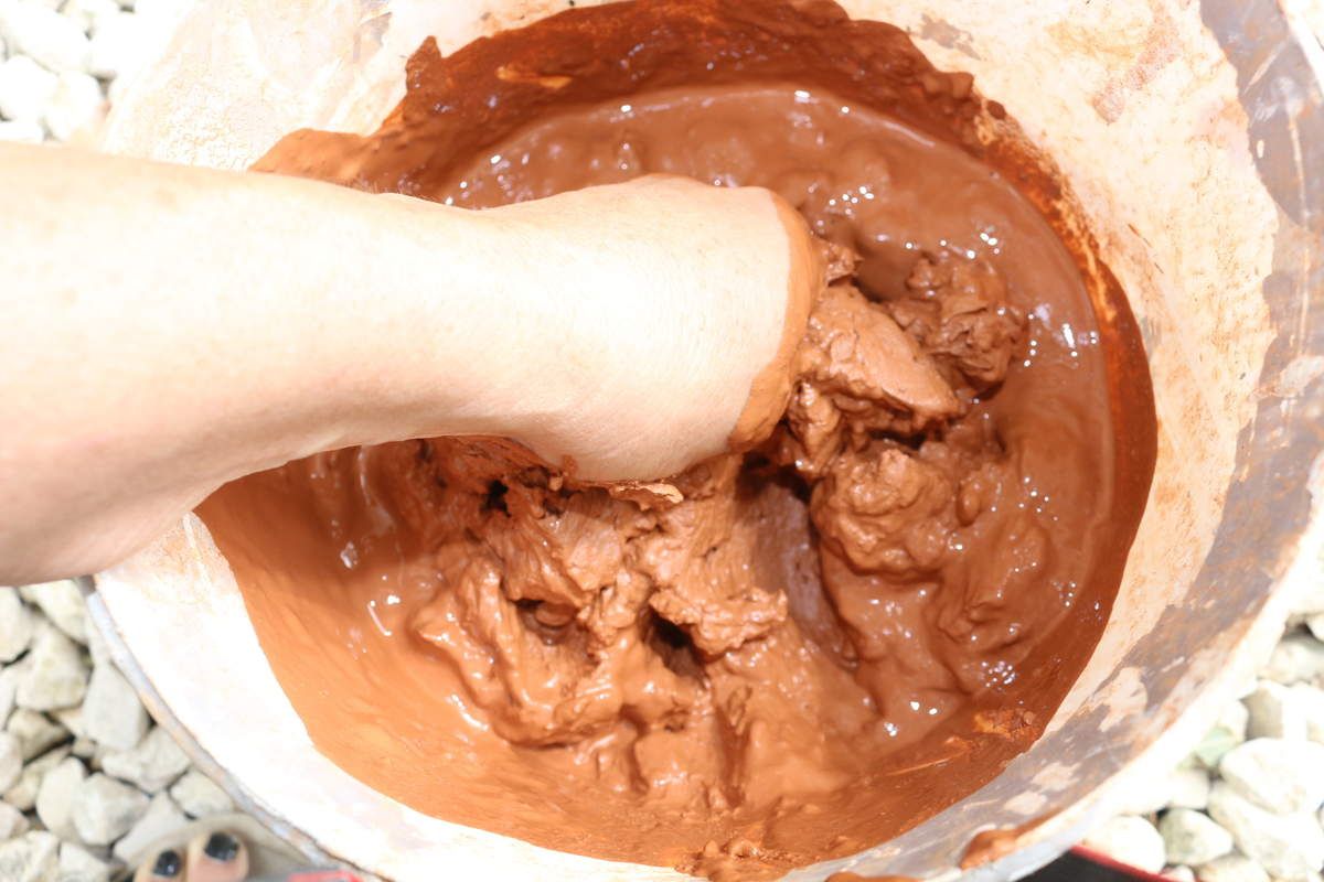 recette peinture argile