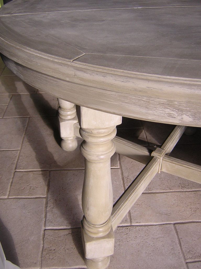 patine gris vieilli