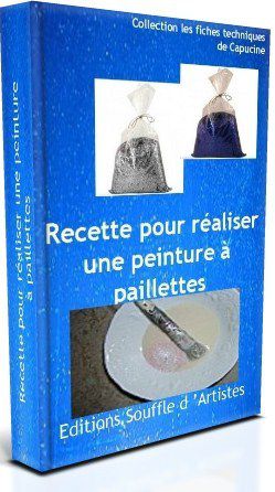 faire sa peinture pailletée