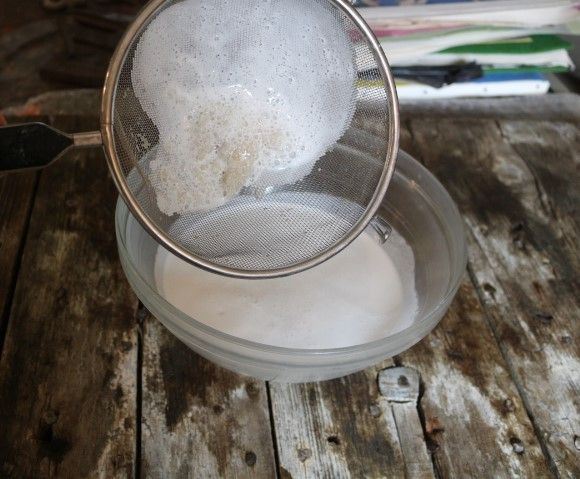 chaux caseine ratée