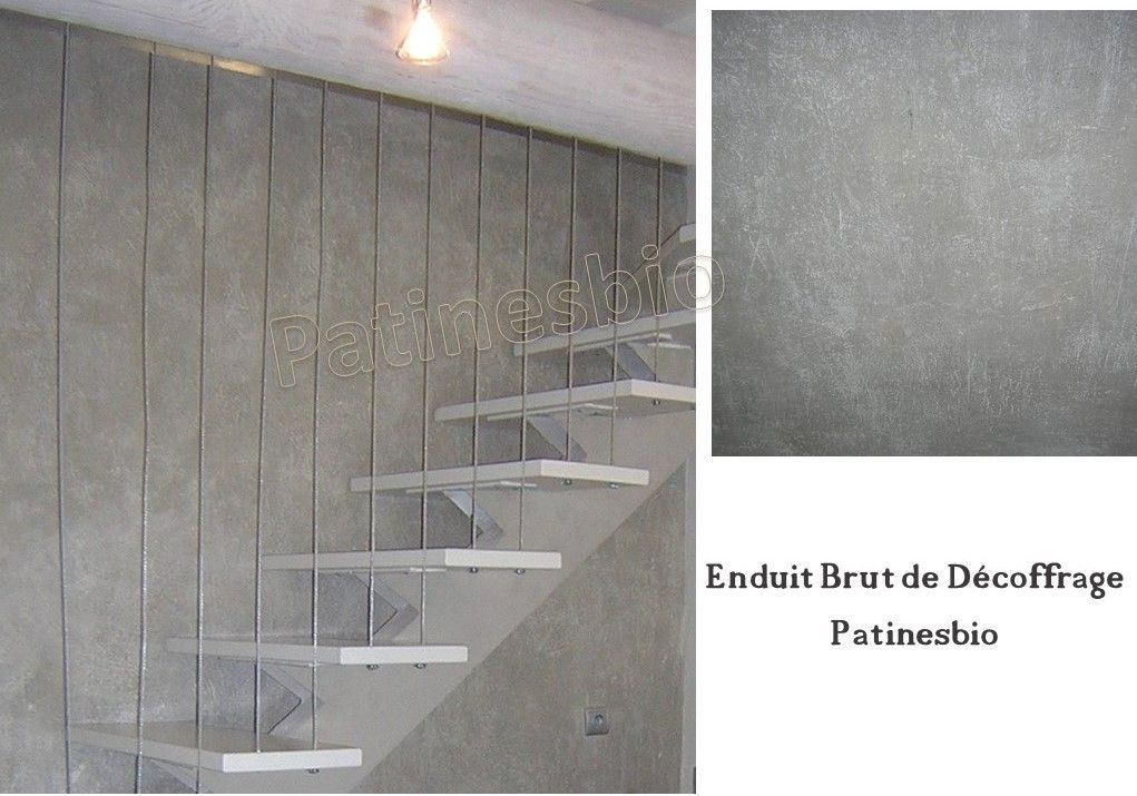 enduit imitation béton