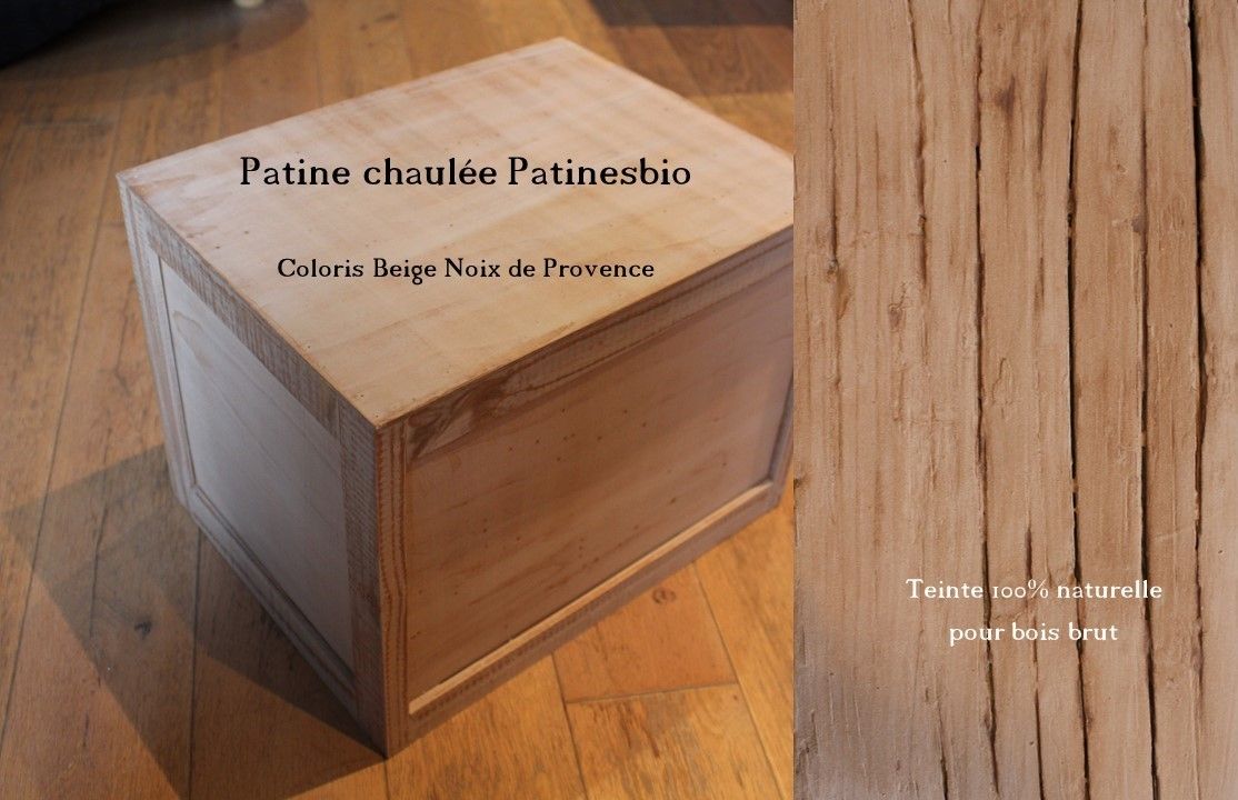 teinte 100% naturelle pour bois