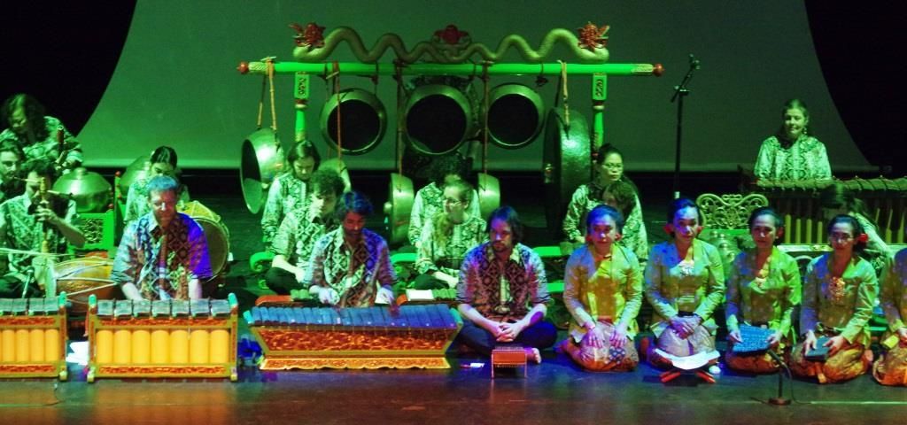 L'ensemble du gamelan