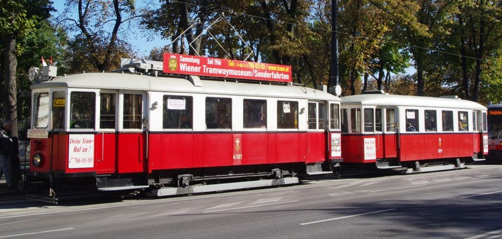 Le tramway N° 5417 de 1928 à Vienne