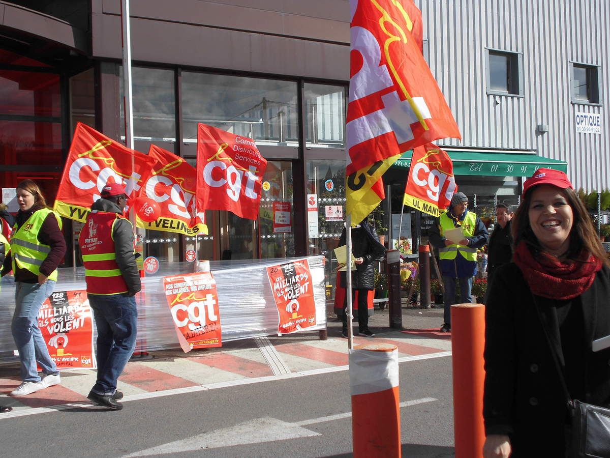 Carrefour Market Mezières en grève mercredi et jeudi derniers