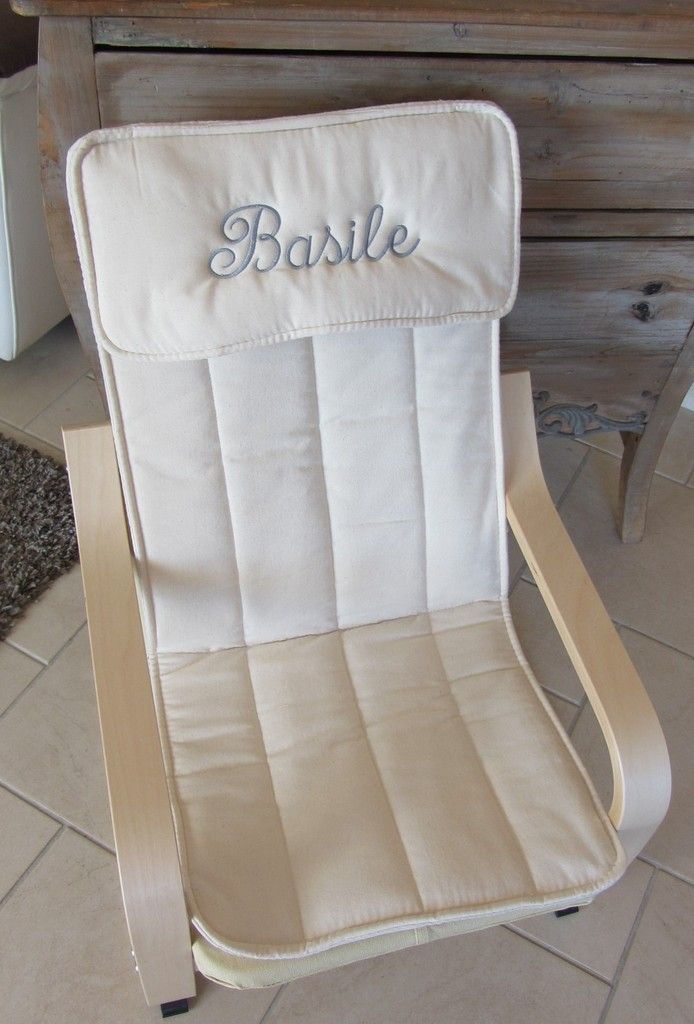 Fauteuil Enfant Personnalise Avec Le Prenom Le Jardin Des Creations