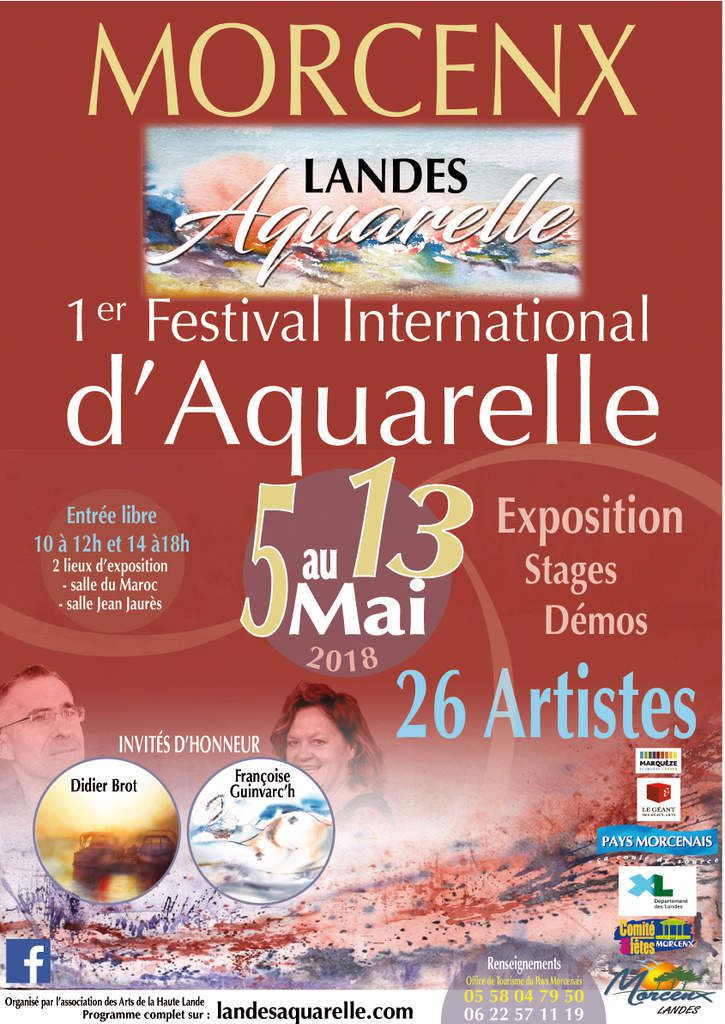 Festival d'Aquarelle des landes 2018