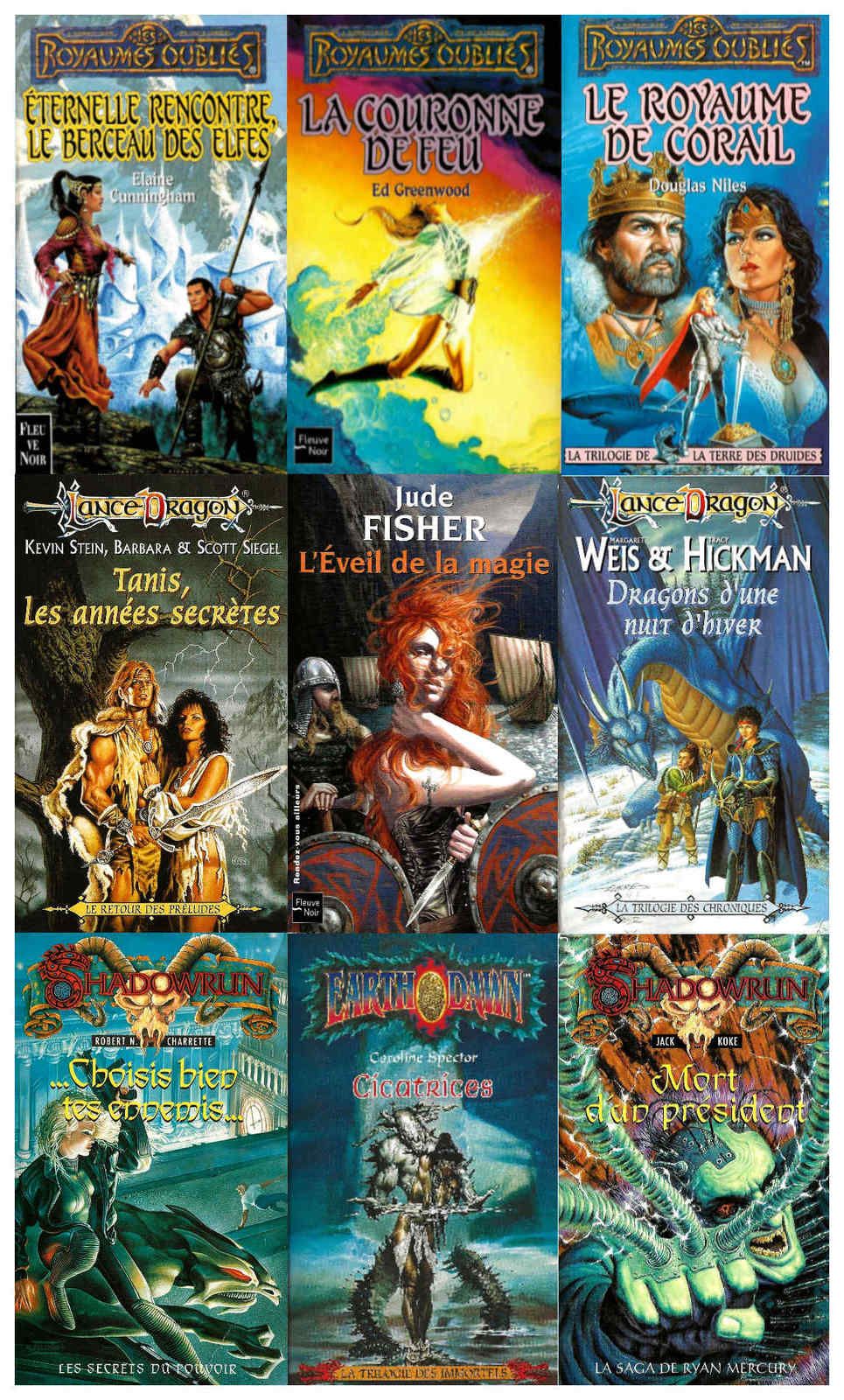 Collections SF-Fantasy aux éditions Fleuve Noir