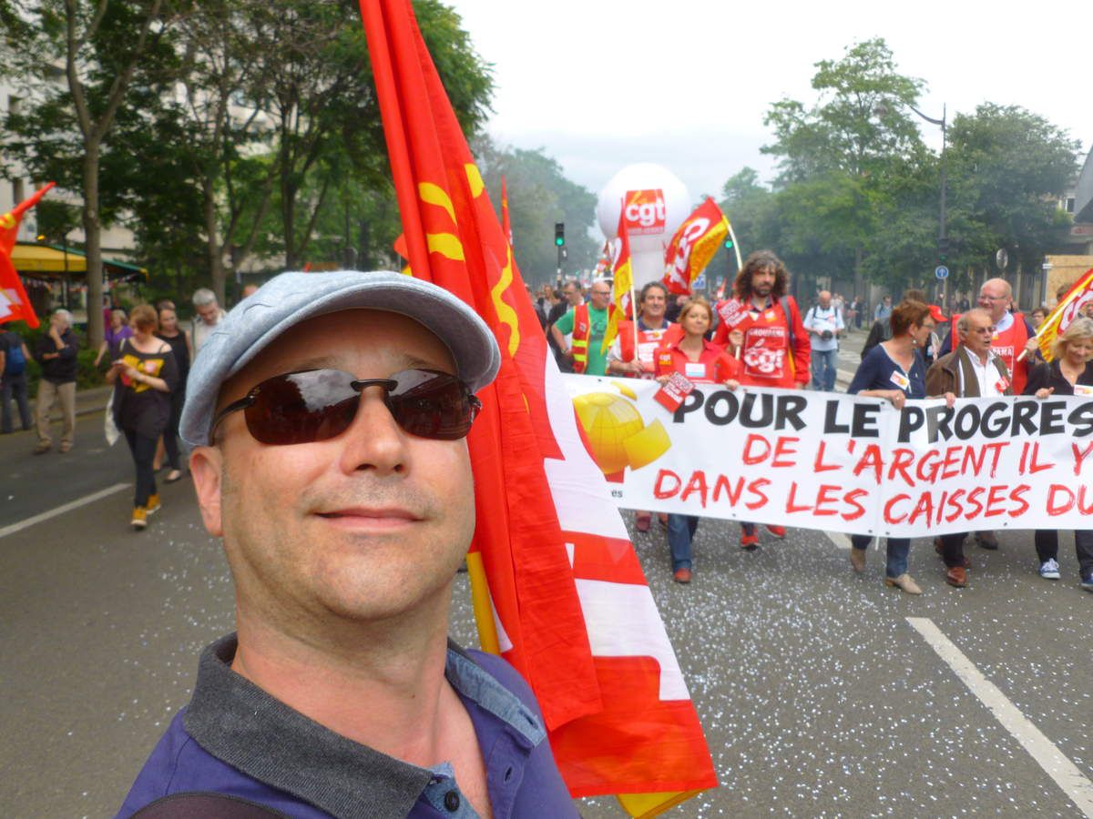 28 juin - La CGT Groupama toujours déterminée contre la loi travail - 200 000 manifestants en France