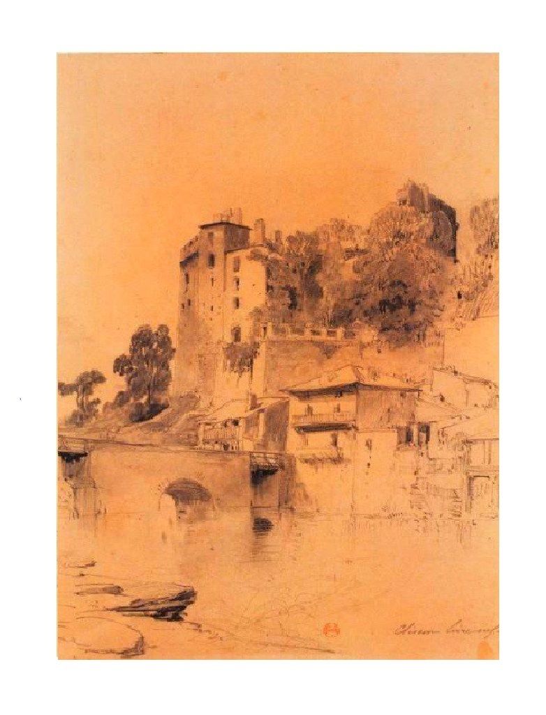 Eugène Cicéri 1813 1890 poudouvre