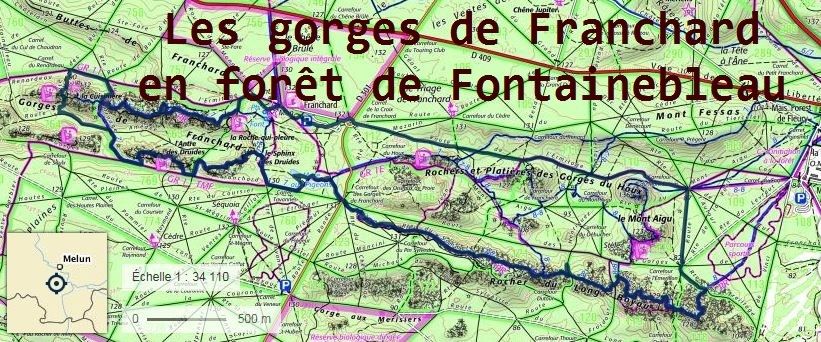 Les gorges de Franchard en forêt de Fontainenebleau - Les Randonneurs  Ovillois