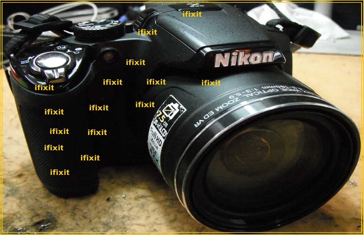 Fixing the Nikon p510 Gps Lens error - MYserviceTECH
