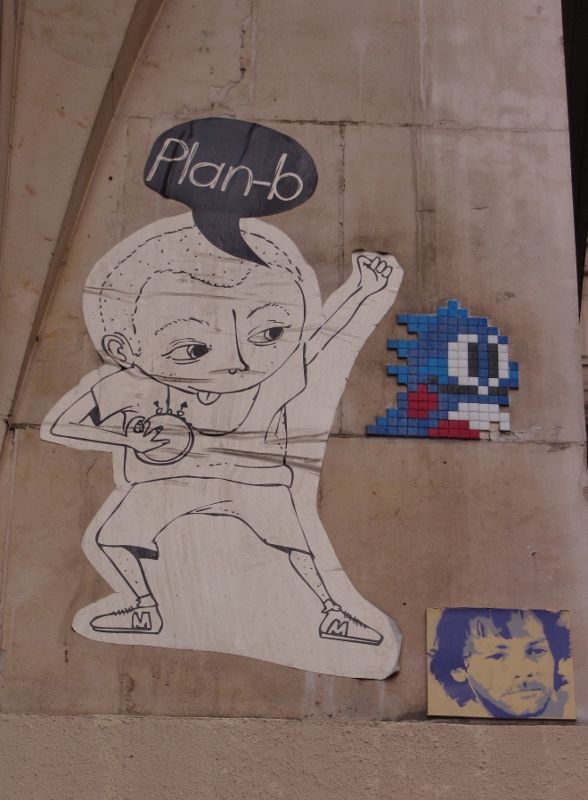 Street art parisien