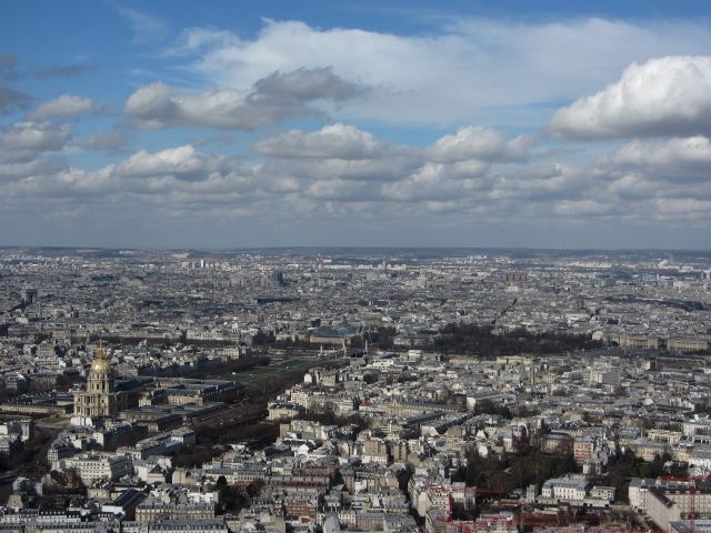 En haut tour Montparnasse 2