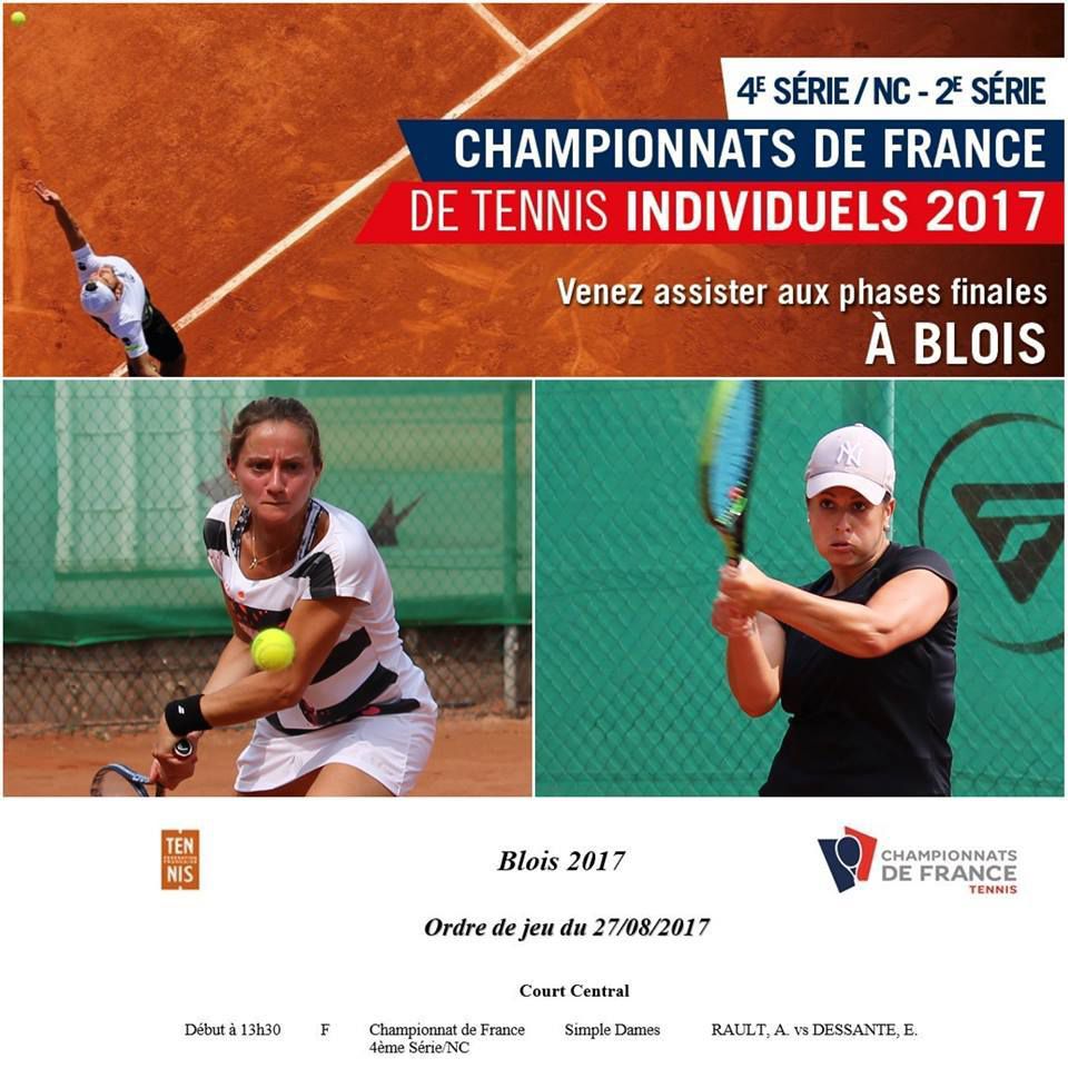 AGATHE RAULT CHAMPIONNE DE FRANCE 2017 - GARDEN TENNIS DE CABOURG