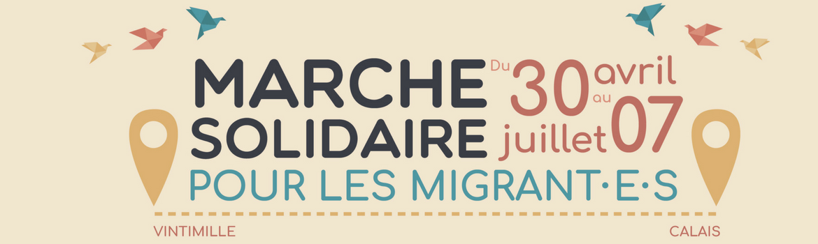 Marche Solidaire pour les migrants le 17 juin en Île-de-France