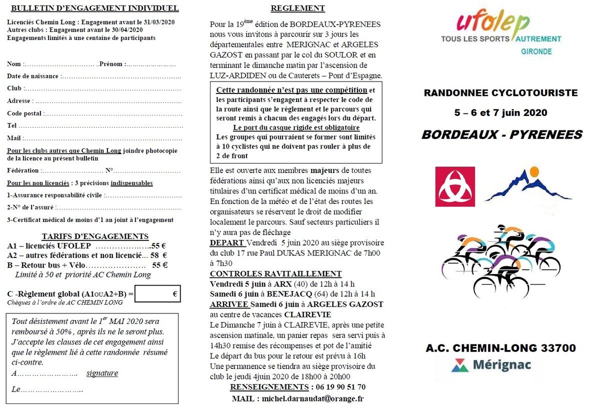 Bordeaux-Pyrénées 2020