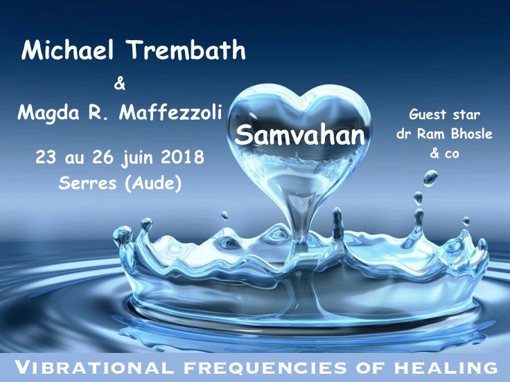 SAMVAHAN 2018 -  Cession  pour praticiens Samvahan avec Michael TREMBATH