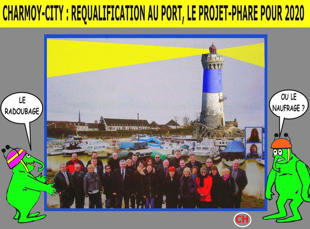 Charmoy-City, requalification au port, le projet-phare pour 2020