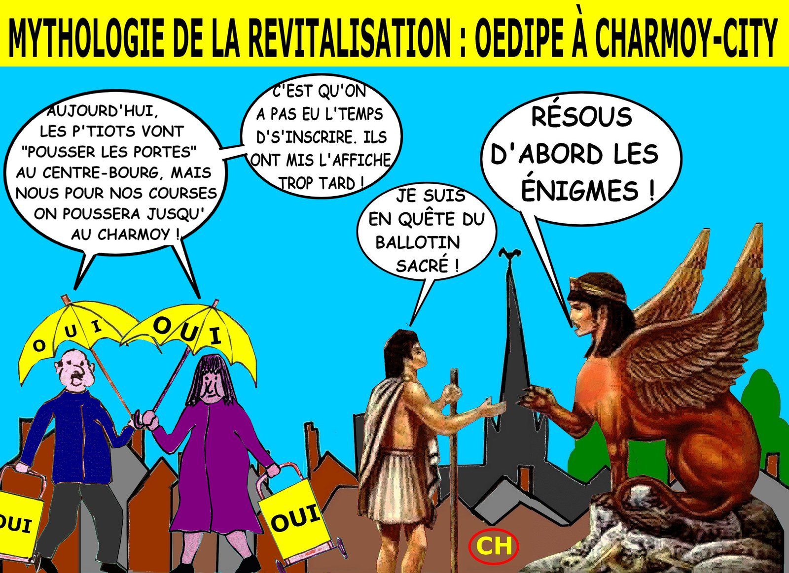 Mythologie de la revitalisation, Oedipe à Charmoy-City.jpg