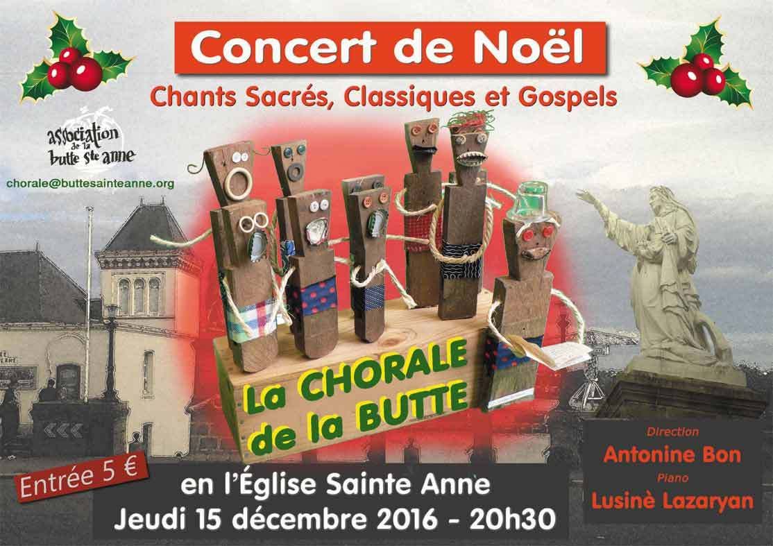 la chorale à Ste Anne