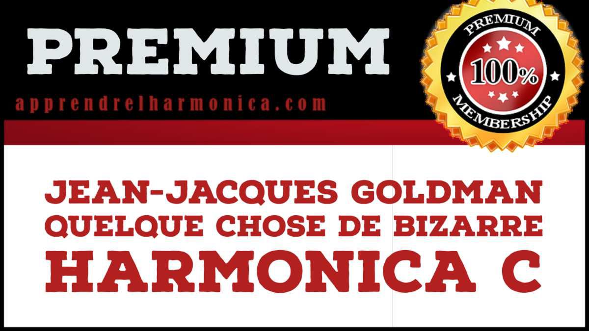 Jean-Jacques Goldman – Quelque chose de bizarre – Harmonica C