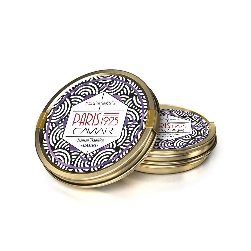 Packaging : Caviar Paris 1925, la classe en boite 