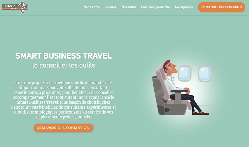 Web : Selectour affaires lance un nouveau site Internet