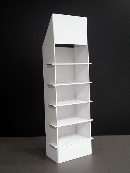 PLV carton vente de produits
