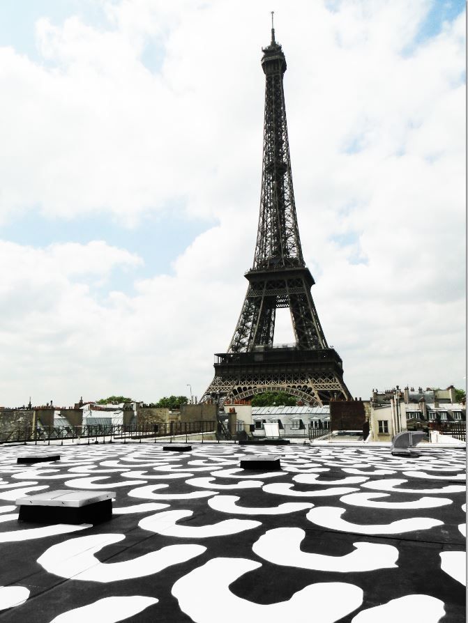 Art Contemporain,  realisation d'une oeuvre monumentale pour le musee du Quai Branly