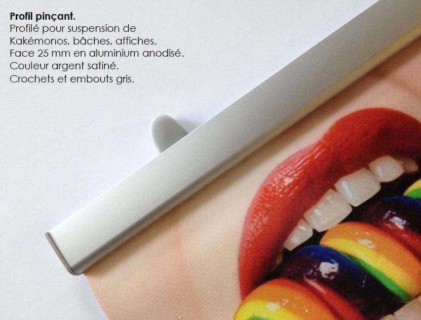 profil pinçant aluminium