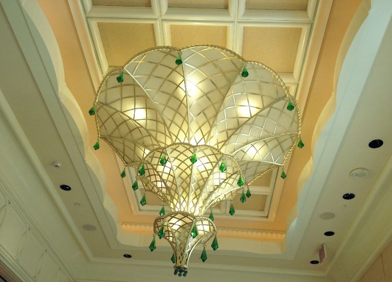 Plafond majestueux   Hôtel Wynn Encore - Las Vegas