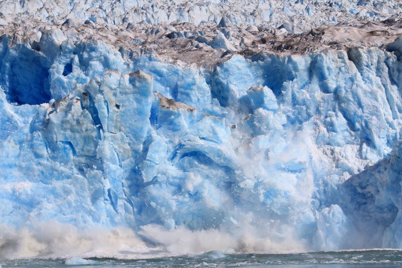 Lorsque les glaciers fondent et se brisent - Alaska