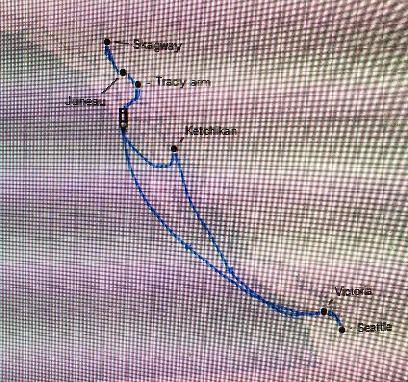 Océan Pacifique Croisière Carnival Miracle - ALASKA - CANADA