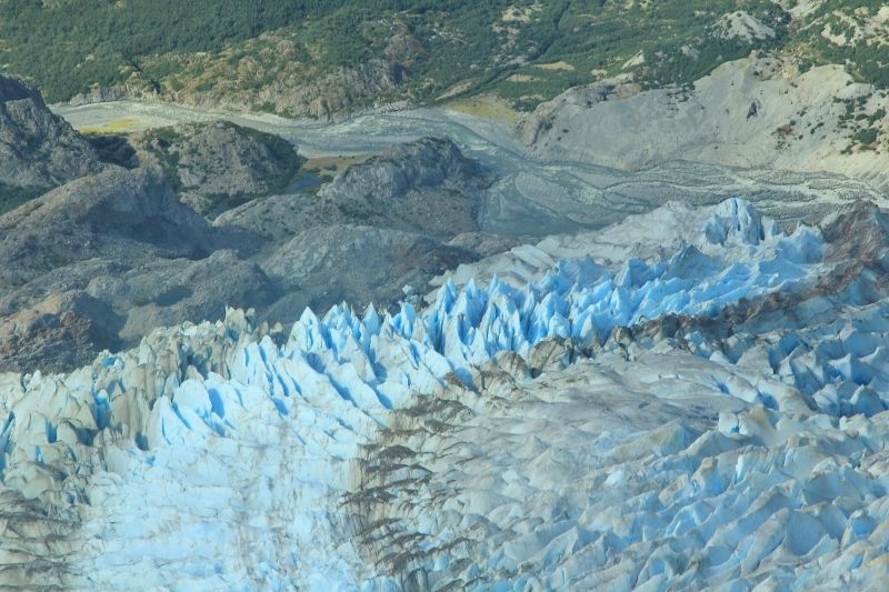 VOL au dessus des glaciers d'ALASKA - Juneau