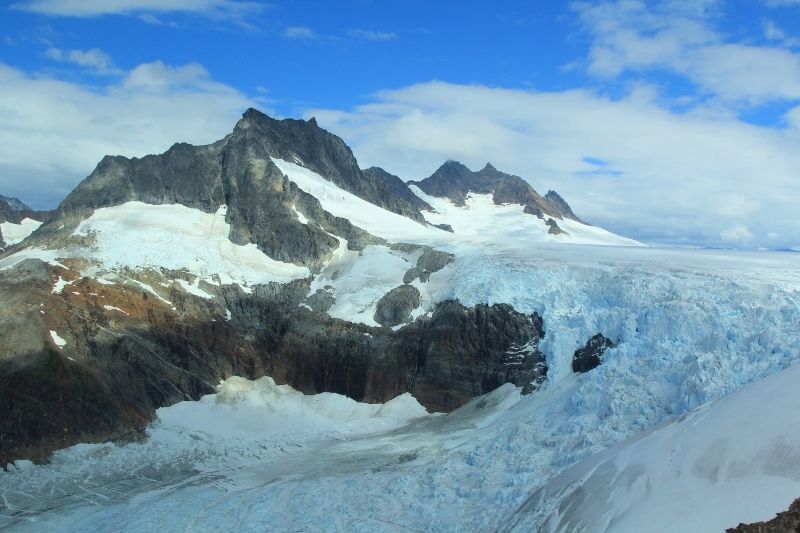 VOL au dessus des glaciers d'ALASKA - Juneau