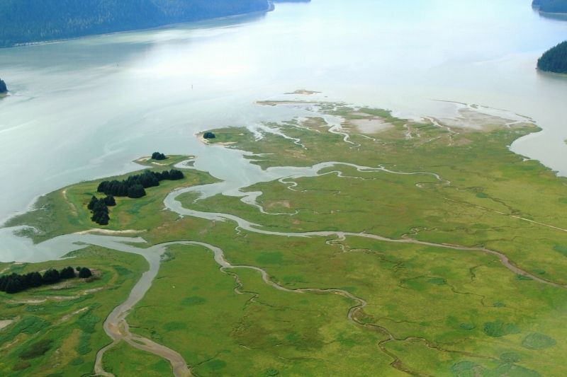 VOL au dessus des glaciers d'ALASKA - Juneau