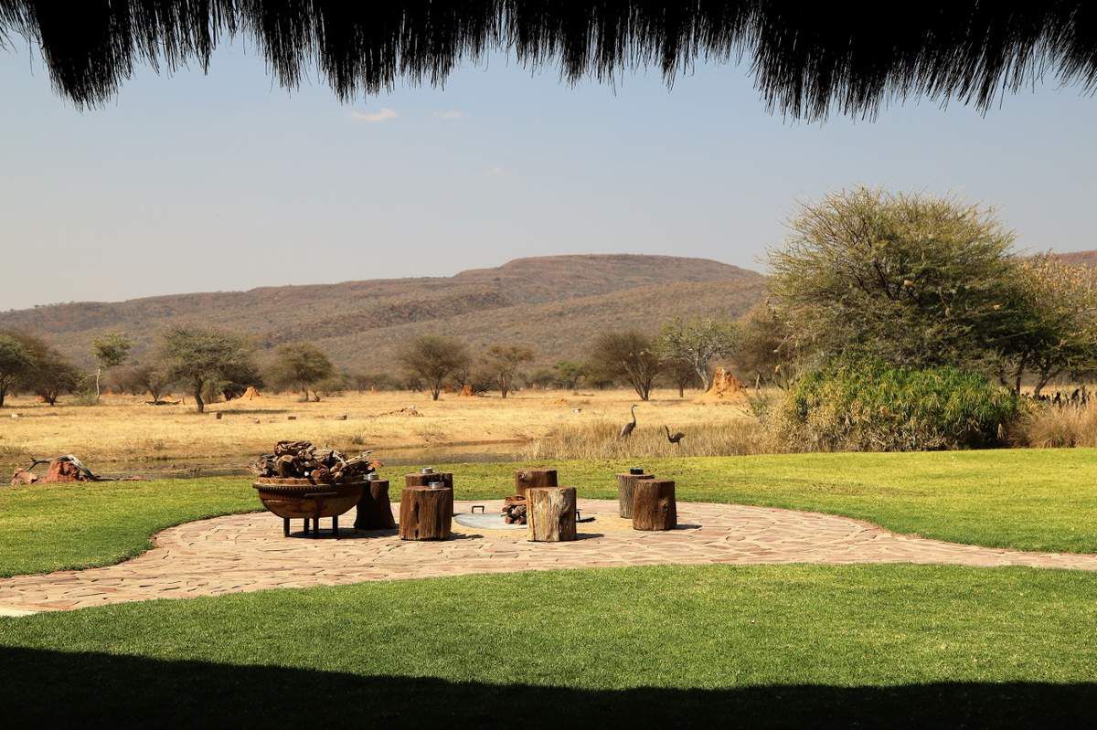 Bungalow luxe OKONJIMA bush camp Namibie