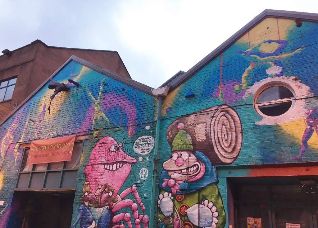 Belfast, street art  Irlande du Nord