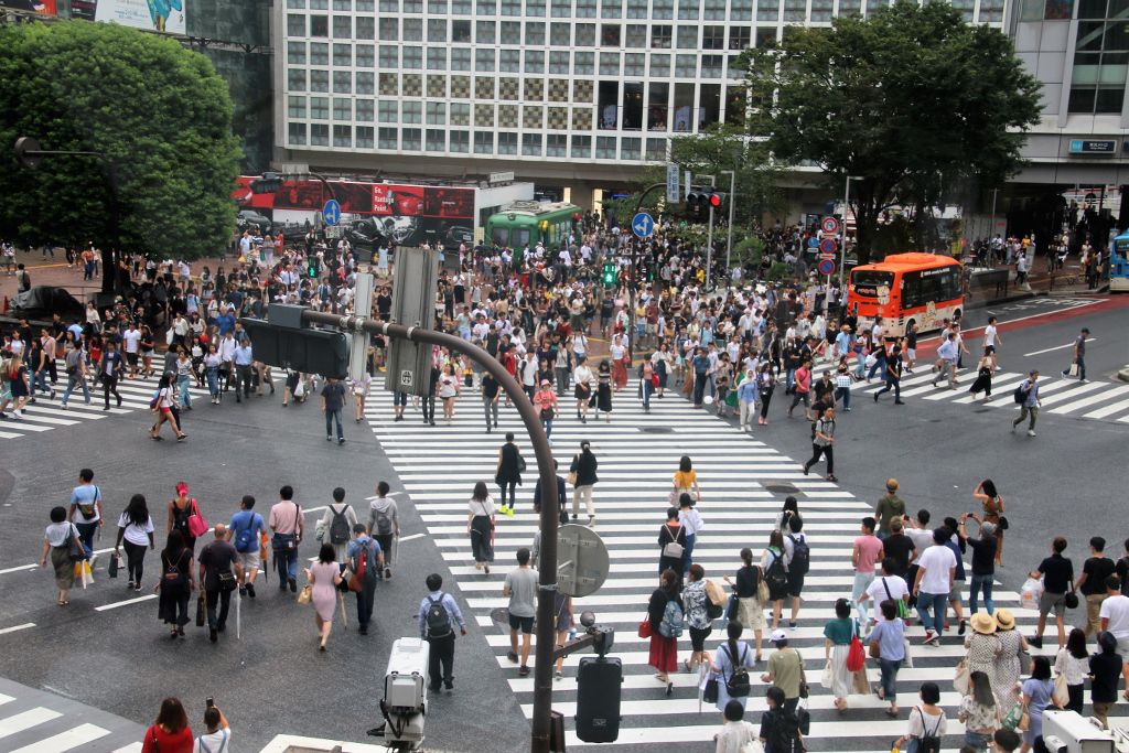 TOKYO Shibuya crossing l'insolite carrefour JAPON