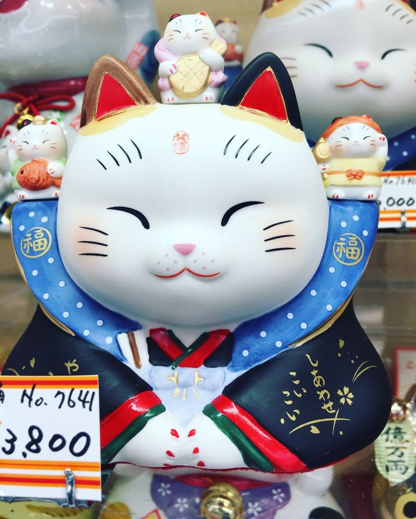 Chat porte bonheur , shopping pour chien