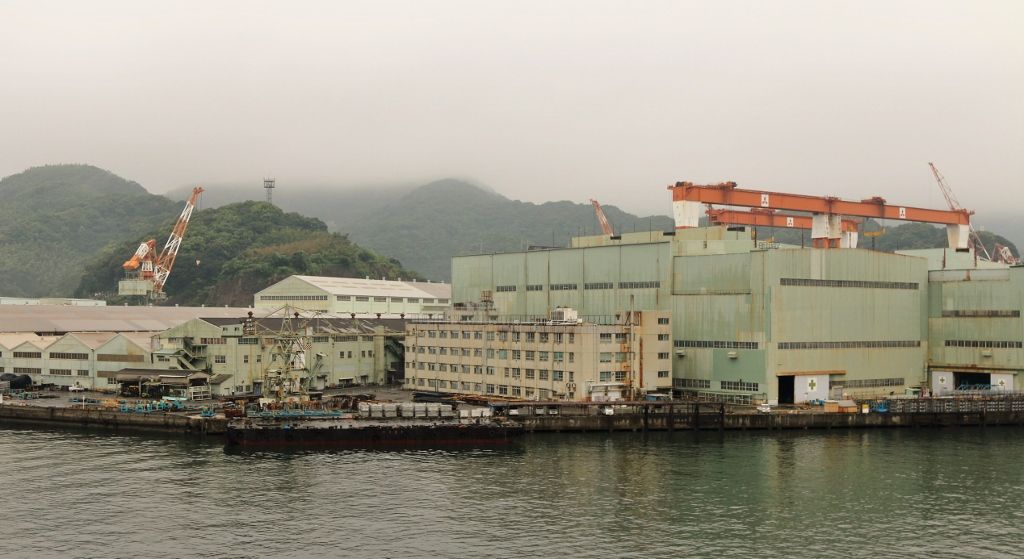 Nagasaki port Japon