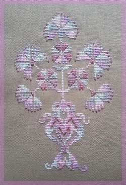 MD072 Bouquet baroque 2 - Le Petit Point Compté