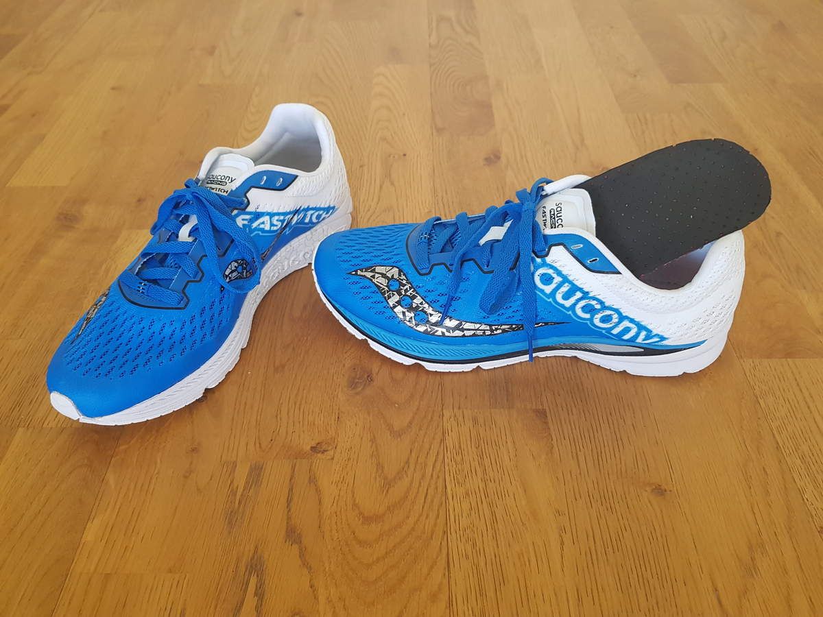 Test des Saucony Fastwitch 8 avec les semelles orthopédiques Kinépod. -  Semelles orthopédiques - découvrez notre avis sur les semelles KINEPOD et  bien d'autres