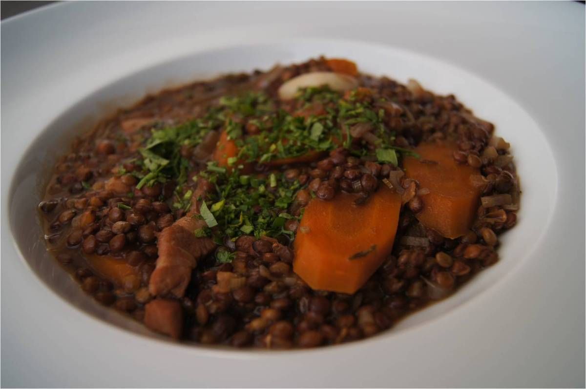 Lentilles à ma façon - La cuisine, c'est lui... et moi !