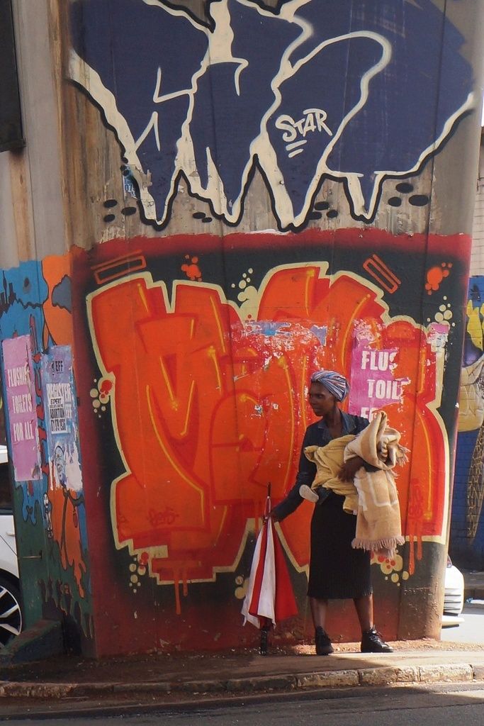 nelle vie di Joburg (Maboneng)